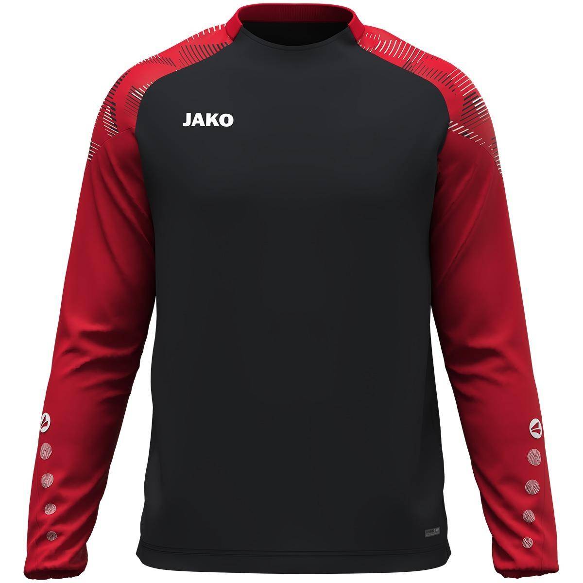 Jako Longsleeve Sonic schwarz/rot
