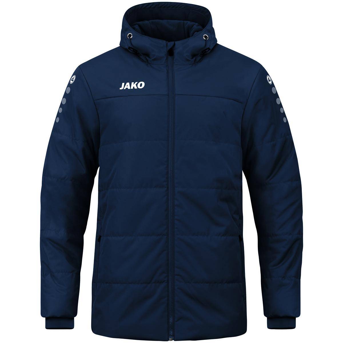Jako Coachjacke Team mit Kapuze Kinder marine