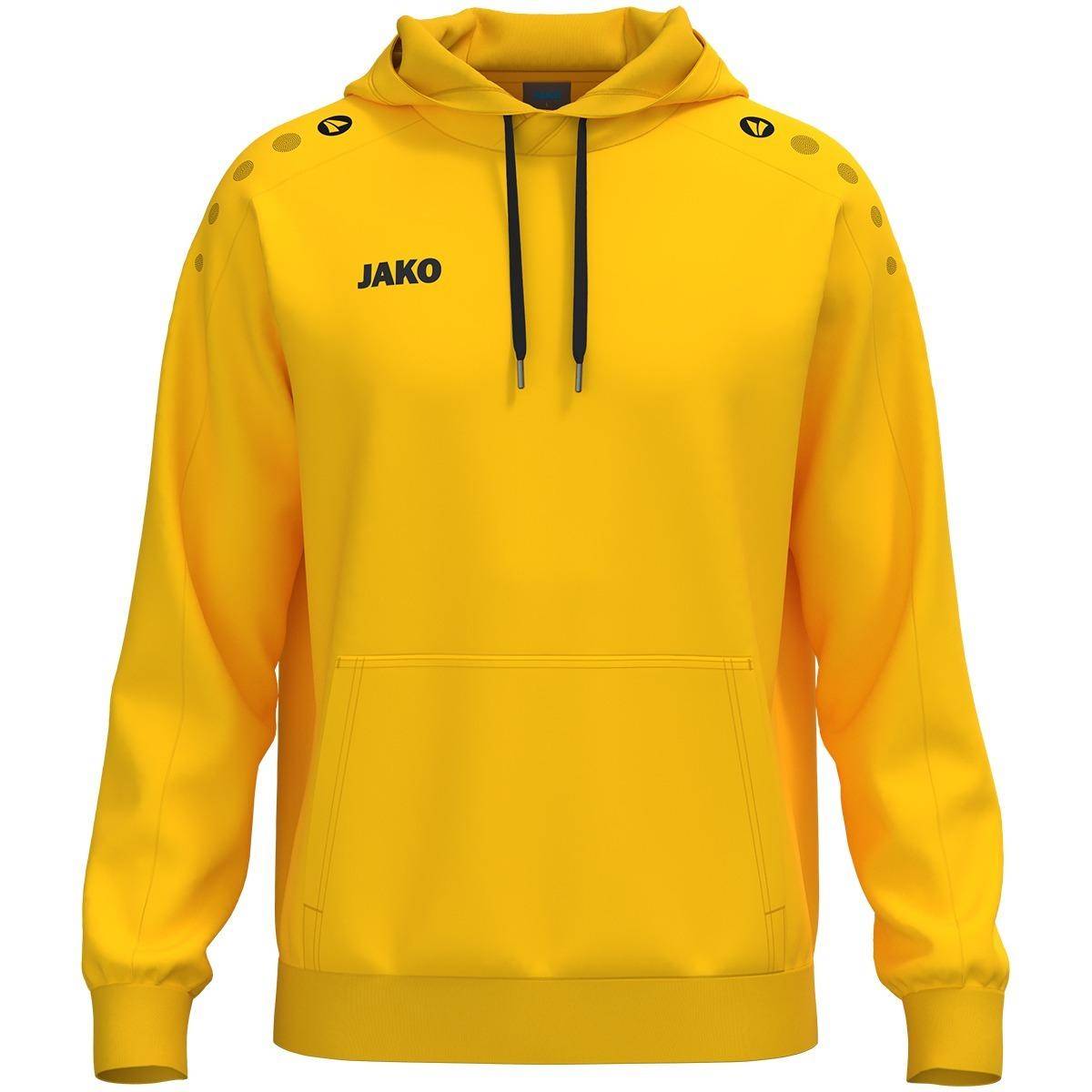 Jako Kapuzensweat One Cotton gelb