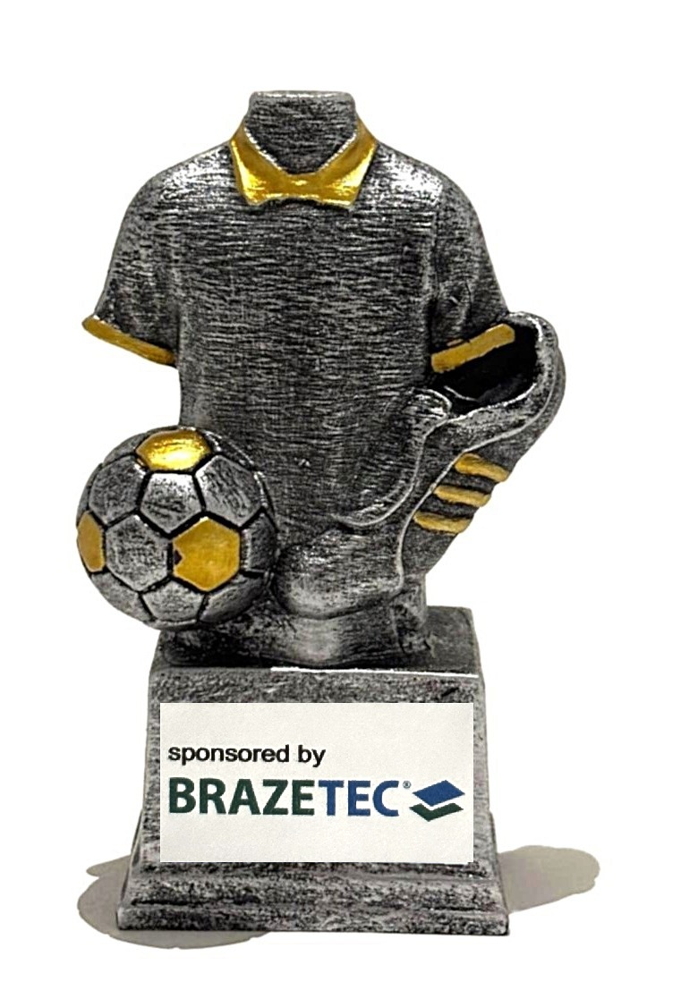 Minipokal Tribaschuh silber/gold