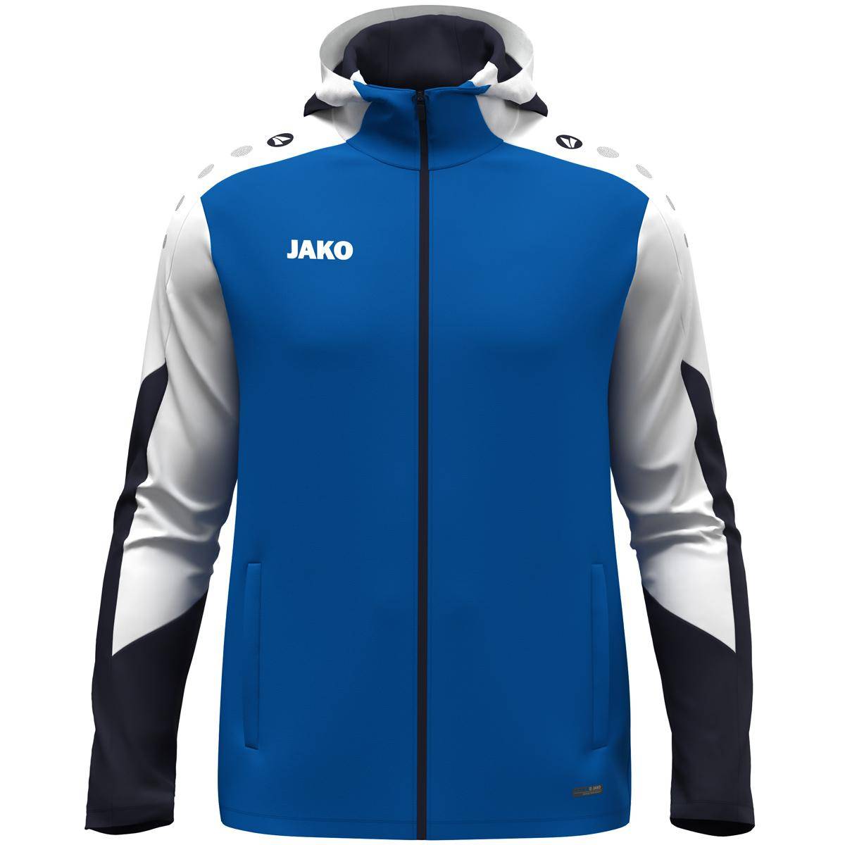 Jako Kapuzenjacke Dynamic Kinder royal/weiß/marine