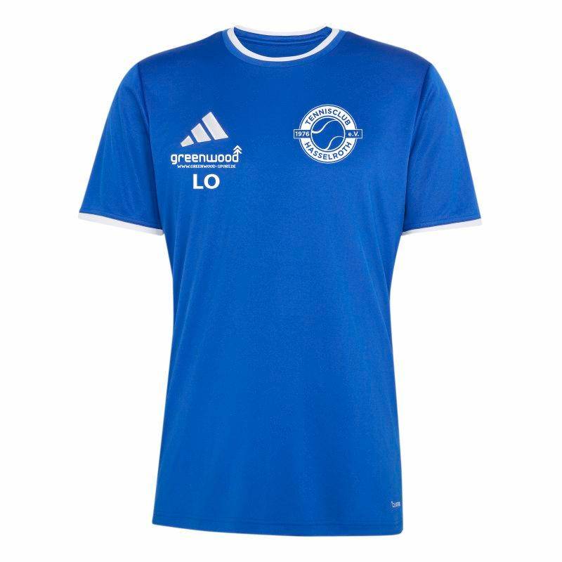 T-Shirt Ent26 TC Hasselroth Herren royalblau/weiß