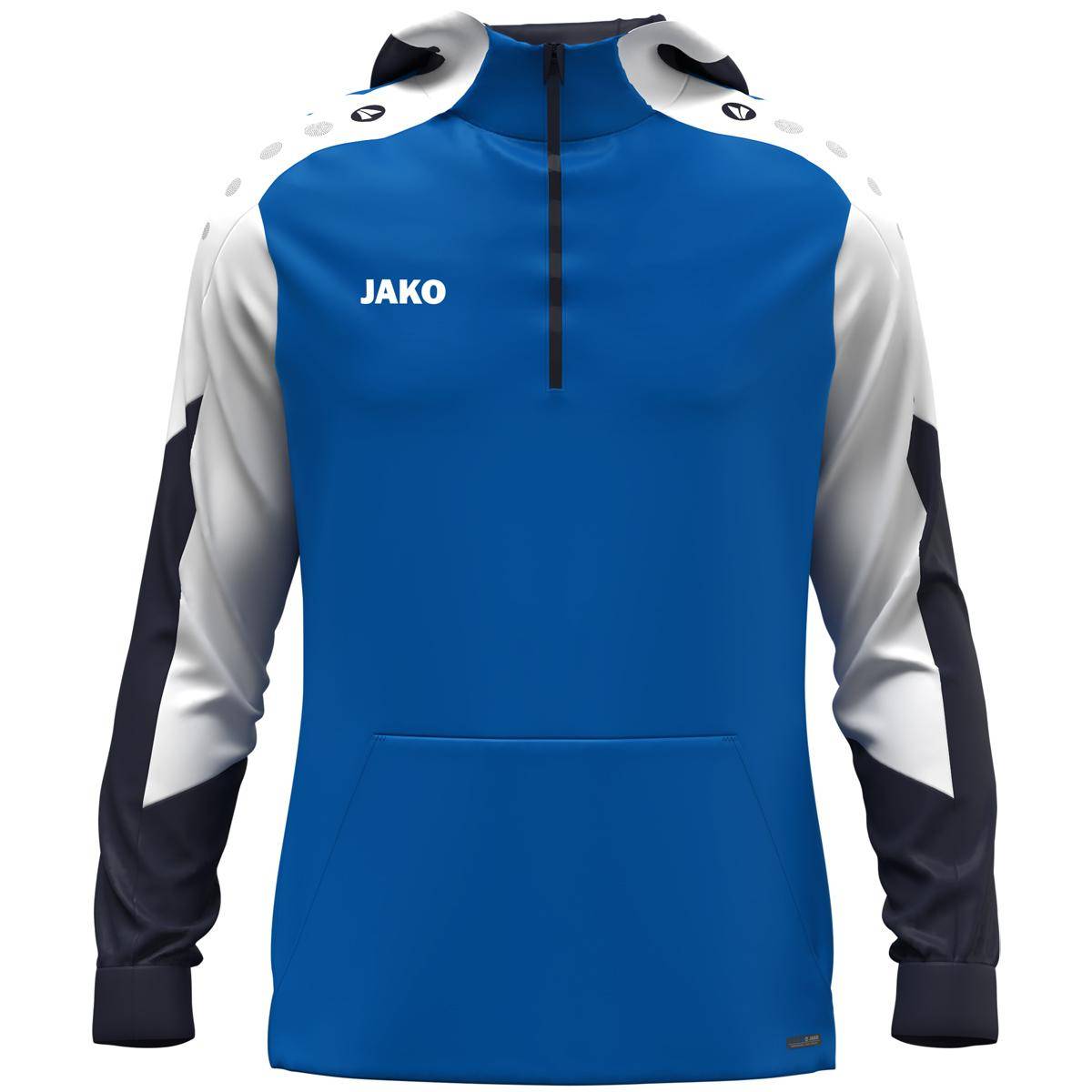 Jako Zip Hoodie Dynamic Kinder royal/weiß/marine