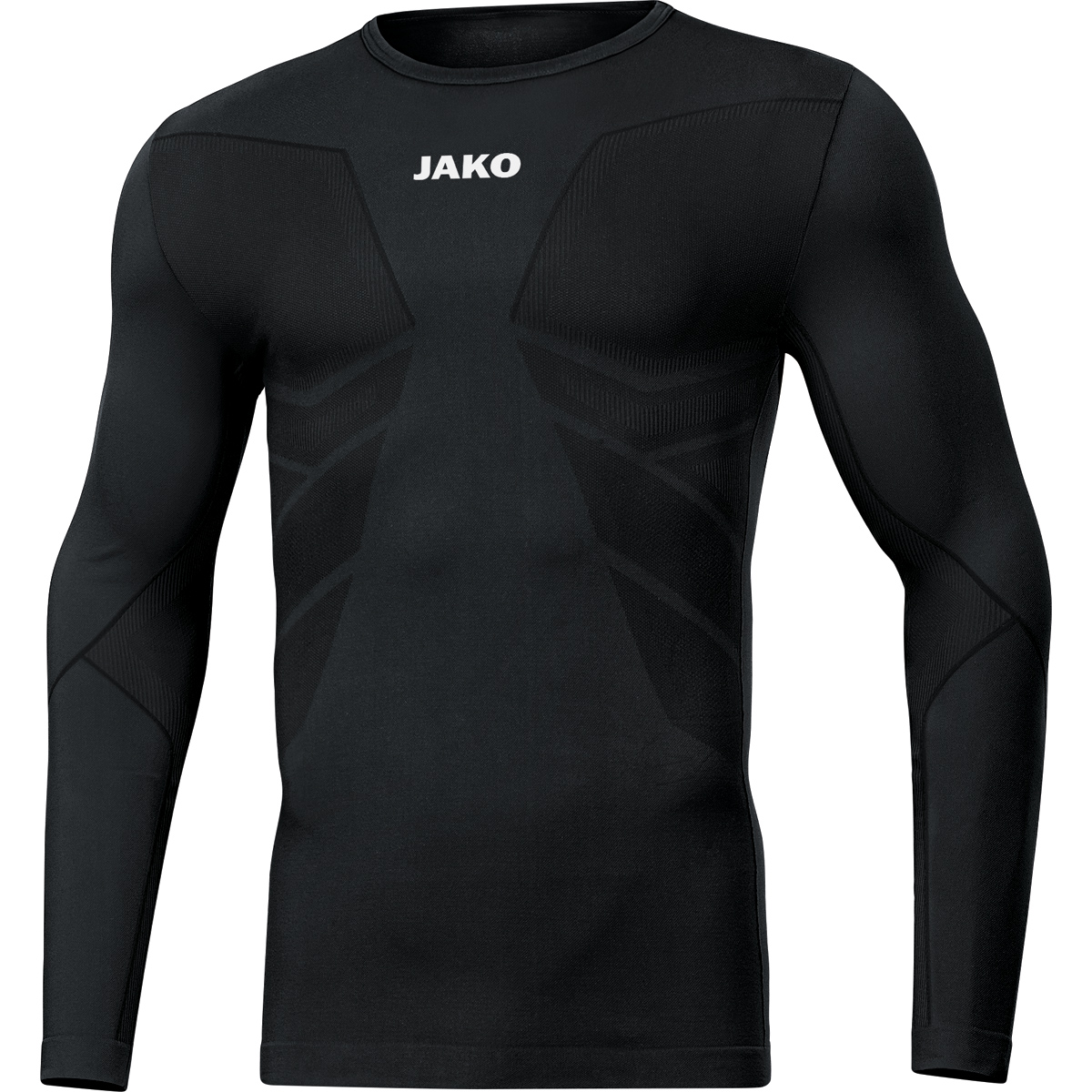 Jako Longsleeve Comfort 2.0 Kinder schwarz
