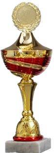 Pokal Golden Flame gold