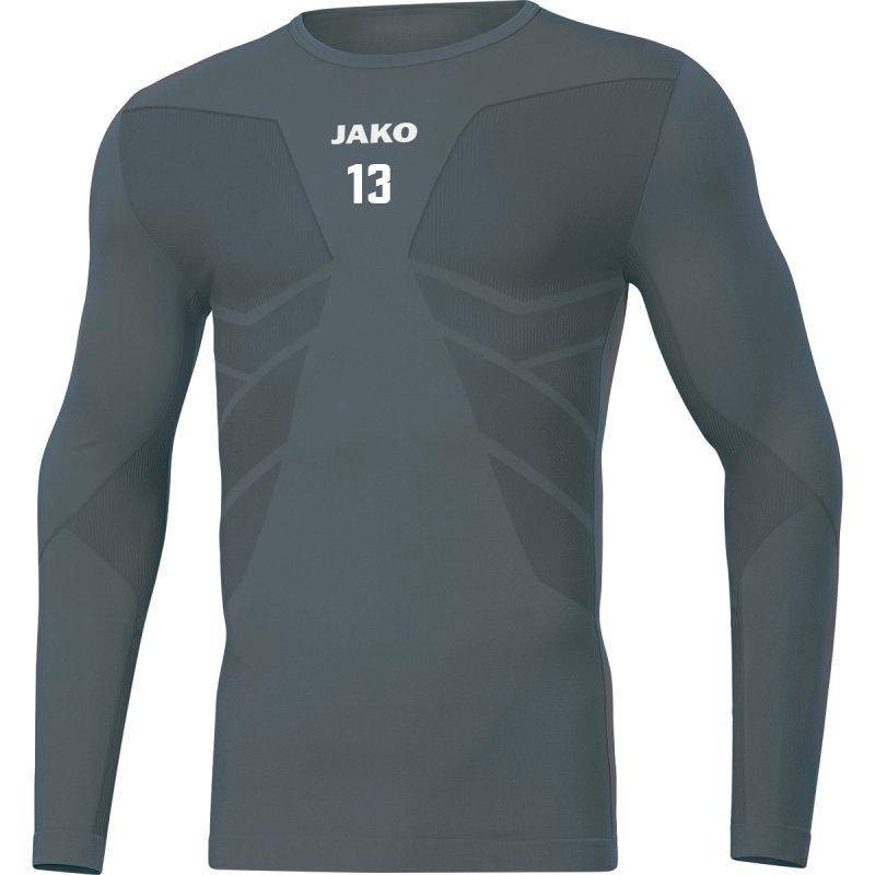 Longsleeve Comfort 2.0 Kinder steingrau