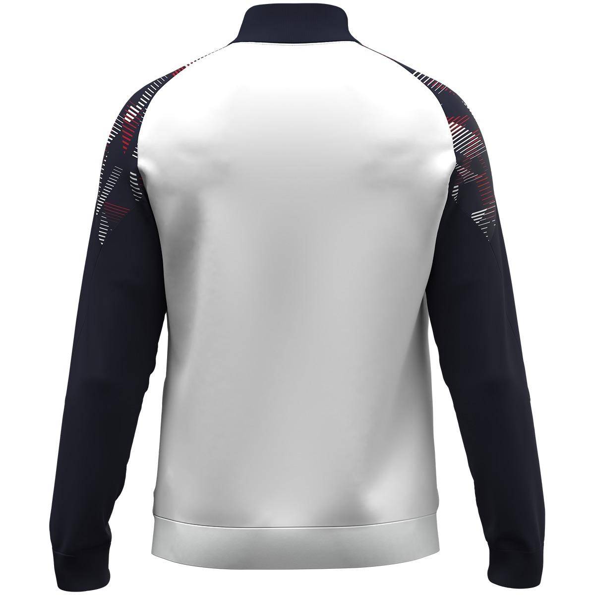 Jako Polyesterjacke Sonic weiß/marine/rot