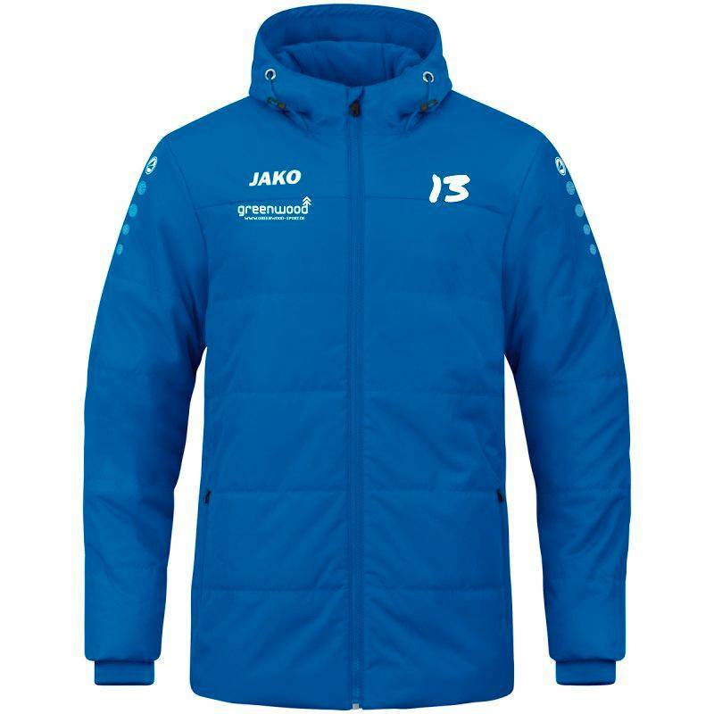 Coachjacke Team mit Kapuze Herren JSG Jossgrund royal