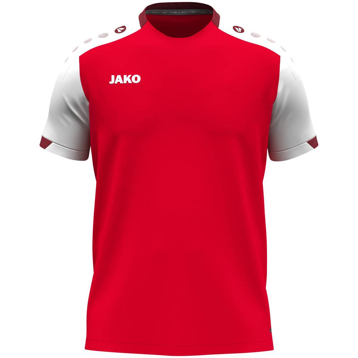Jako T-Shirt Dynamic Herren rot/weiß/dunkelrot