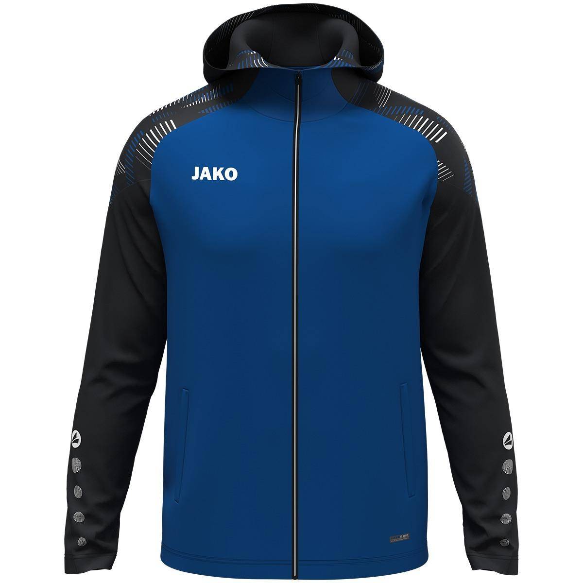 Jako Kapuzenjacke Sonic Damen royal/schwarz