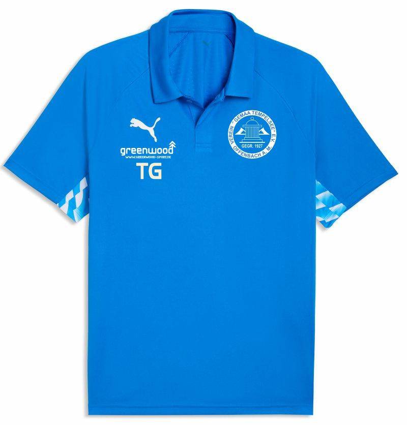 Puma teamLIGA26 Polo blau Gemaa