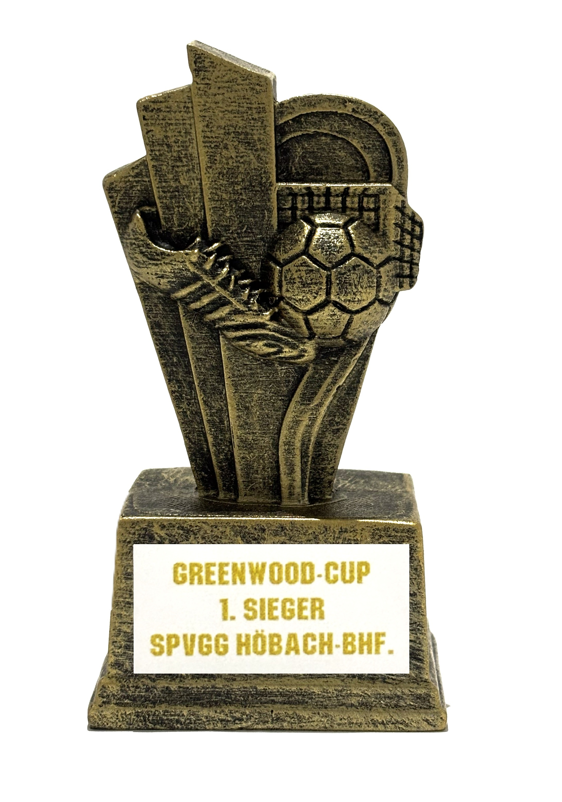 Minipokal Torschuba gold