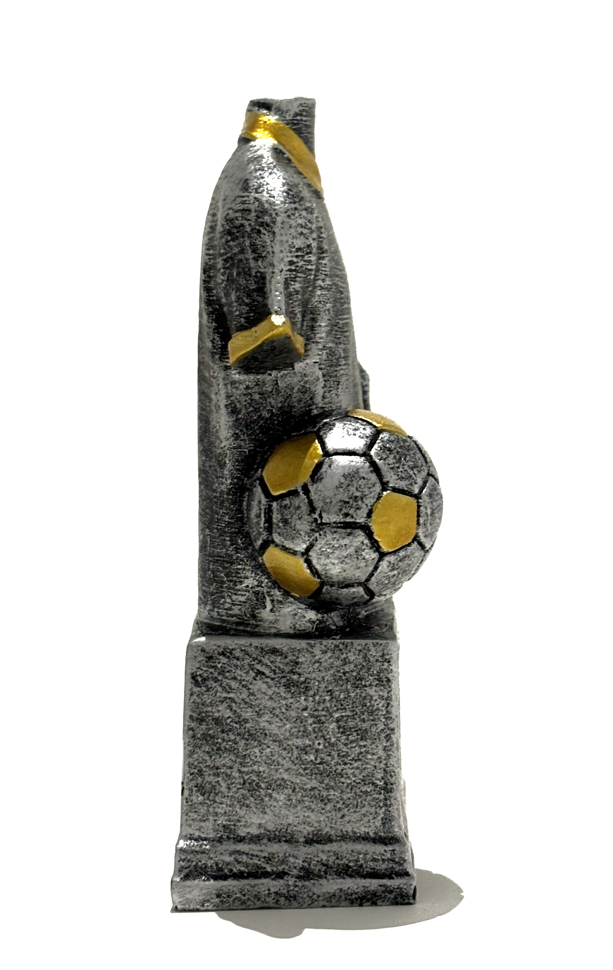 Minipokal Tribaschuh silber/gold