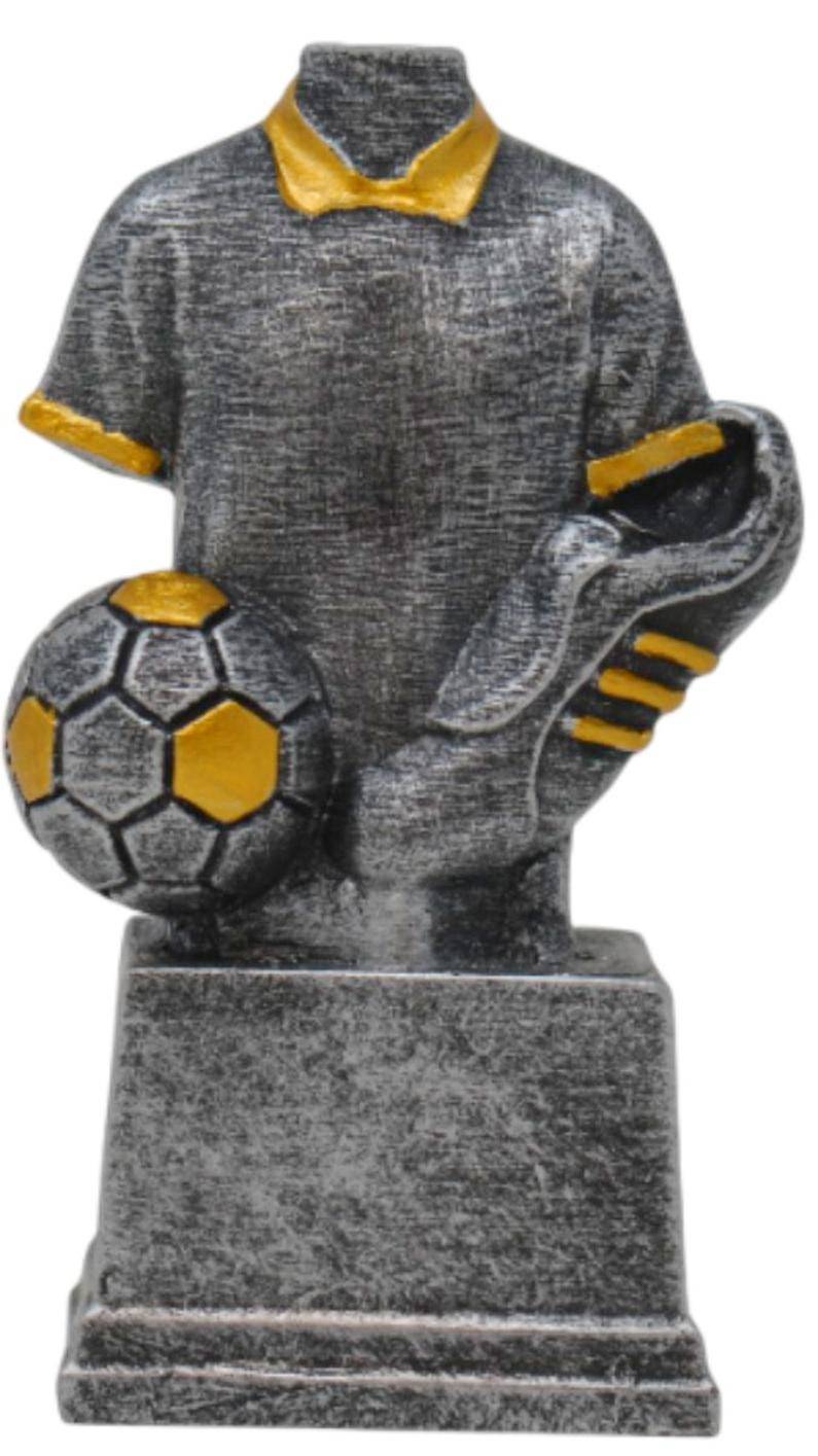 Minipokal Tribaschuh silber/gold