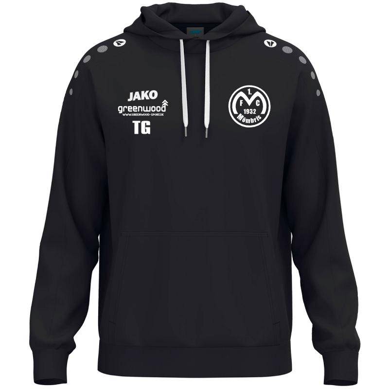 Kapuzensweat One Cotton Herren Mömbris schwarz