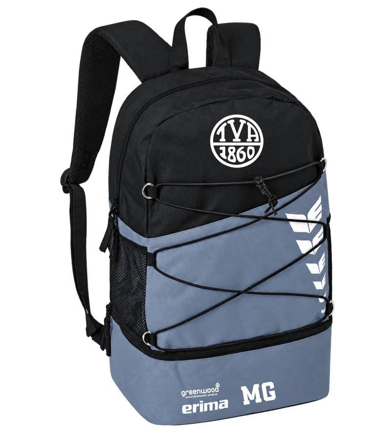Rucksack TV Aschaffenburg grau/schwarz