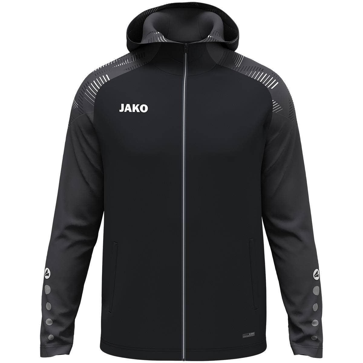 Jako Kapuzenjacke Sonic schwarz