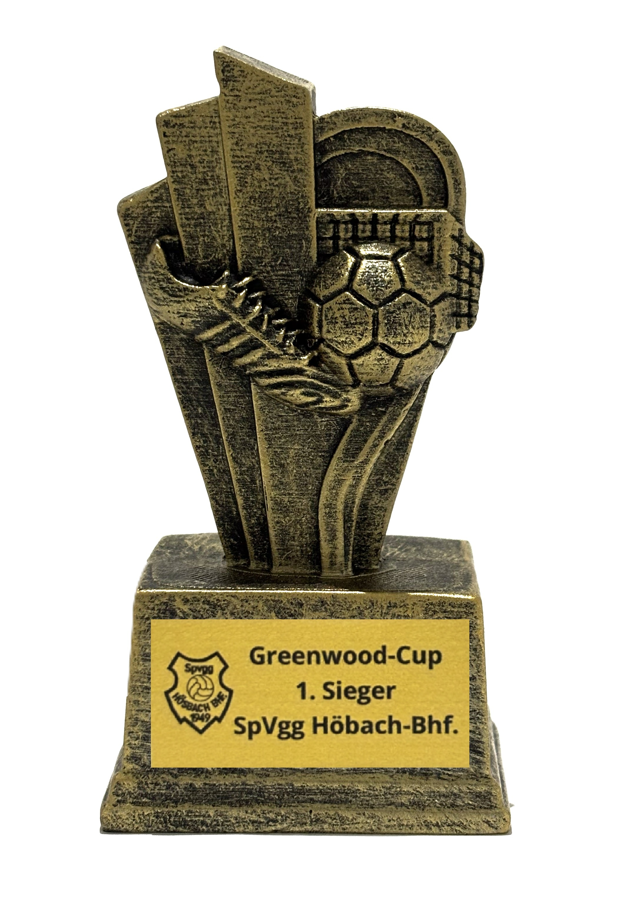 Minipokal Torschuba gold