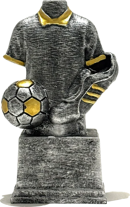 Minipokal Tribaschuh silber/gold