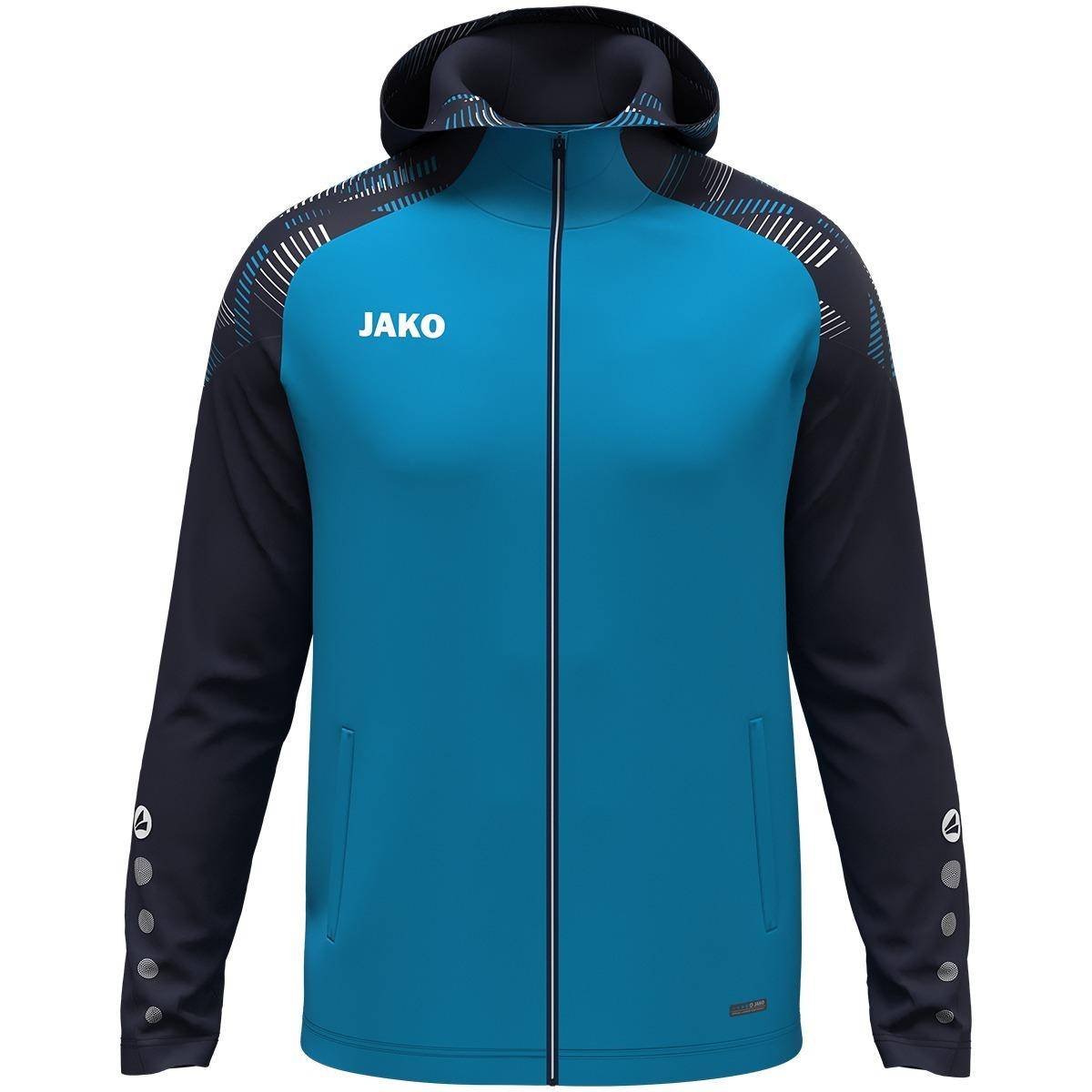 Jako Kapuzenjacke Sonic Damen aqua/marine