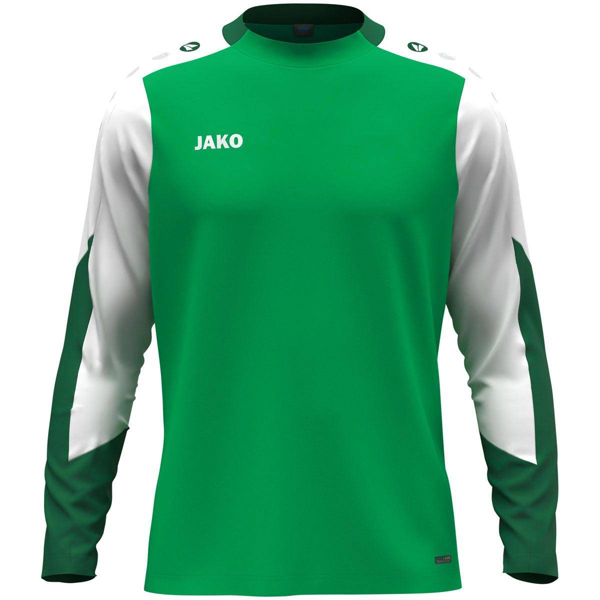 Jako Longsleeve Dynamic Herren grün/weiß/dunkelgrün