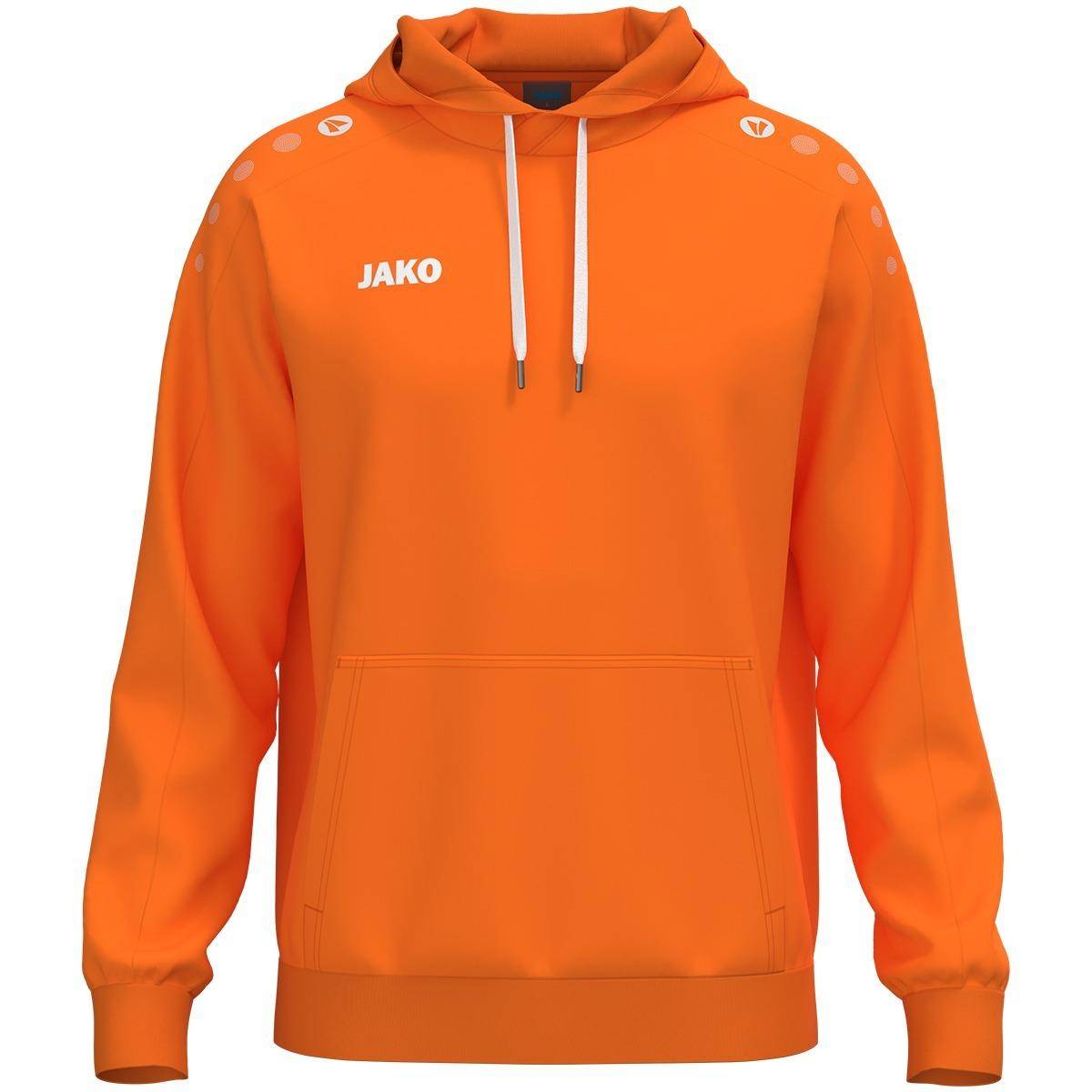 Jako Kapuzensweat One Cotton neonorange