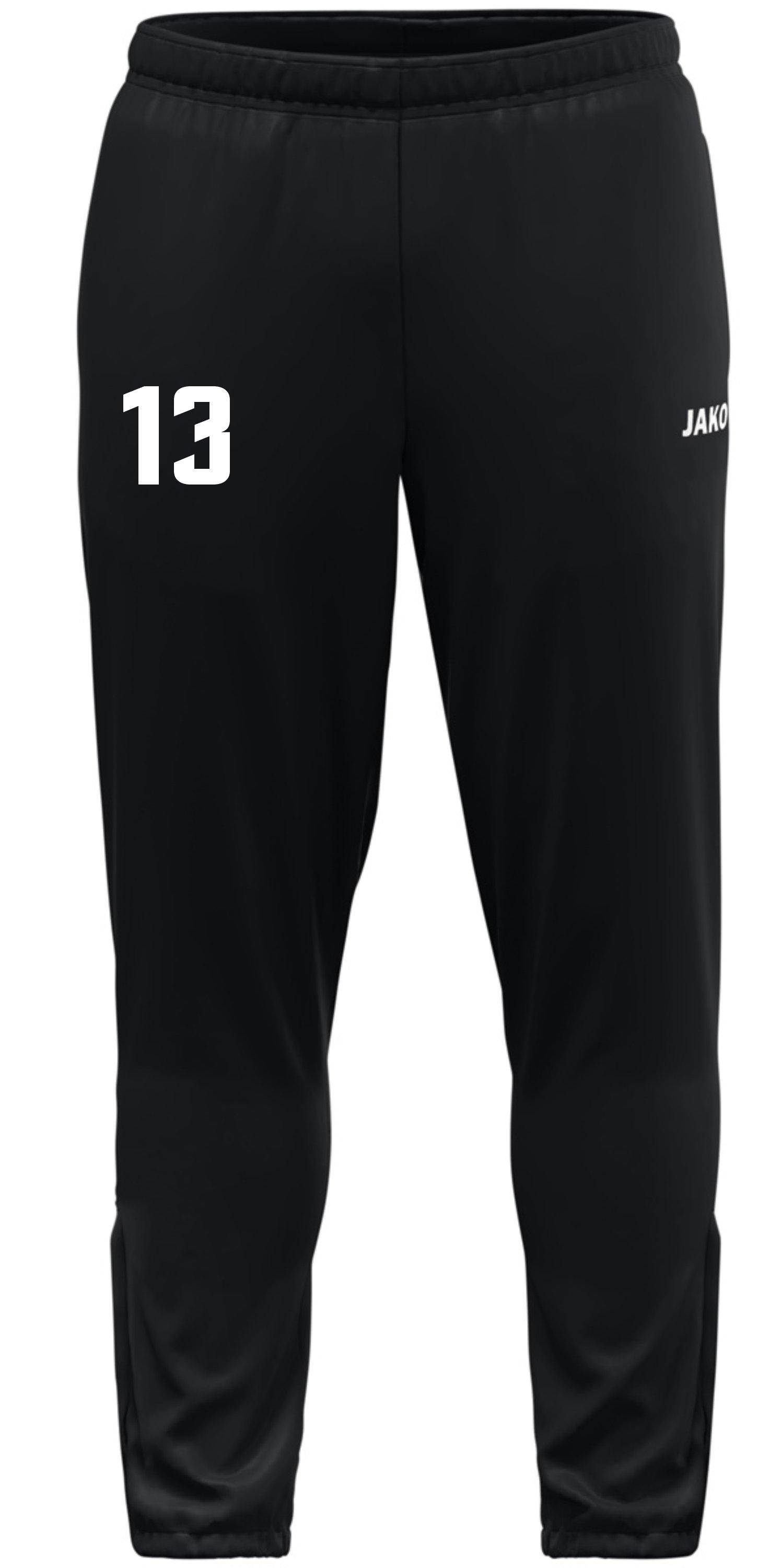 Polyesterhose Dynamic Alemannia Haibach schwarz