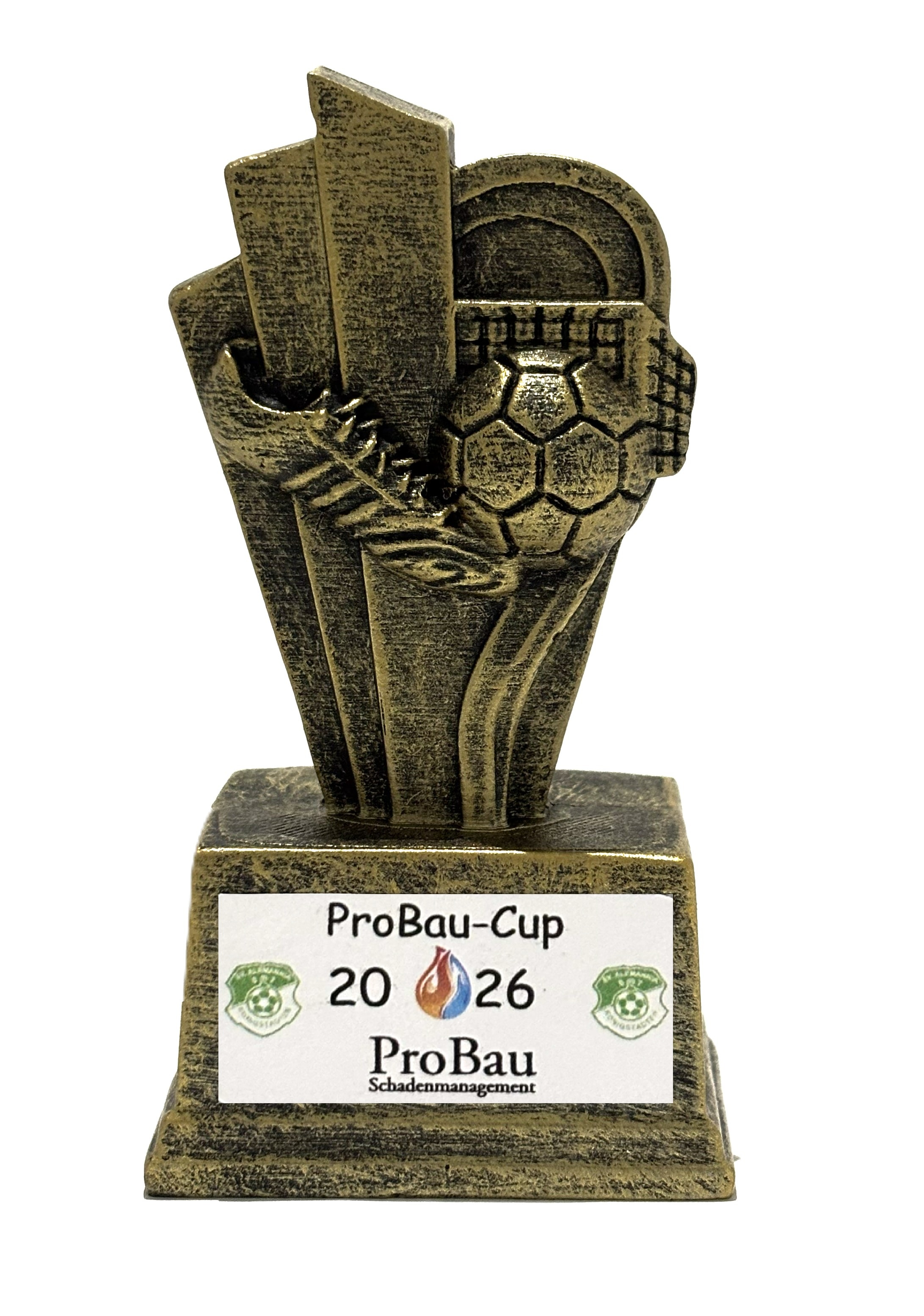 Minipokal Torschuba gold