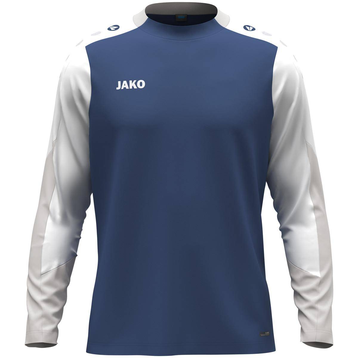 Jako Longsleeve Dynamic Herren nachtblau/weiß/hellgrau