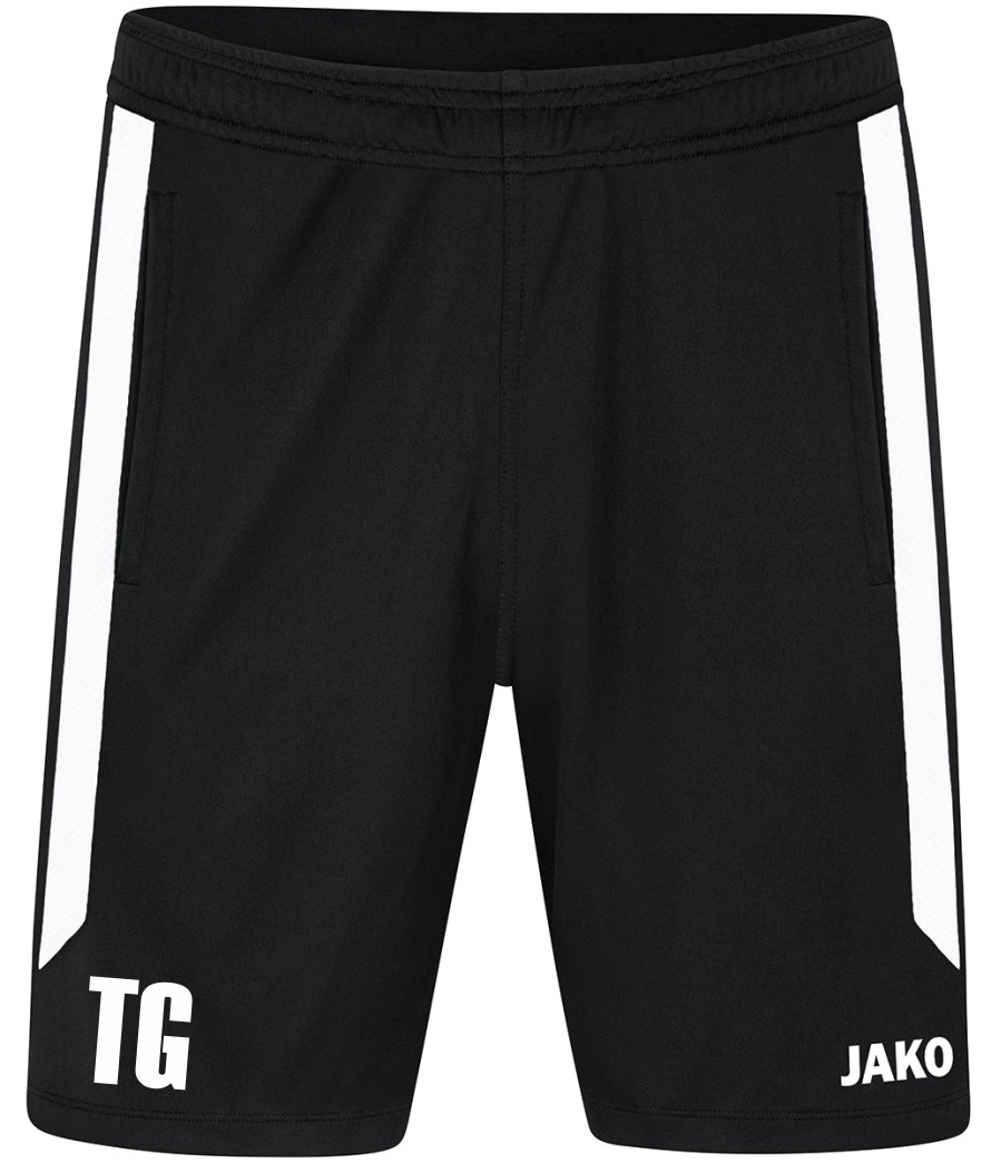 Jako Short Power Kinder Mömbris schwarz/weiß