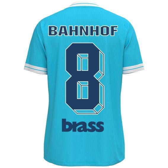 Bahnhöfer Away Trikot Retro KA lightblue