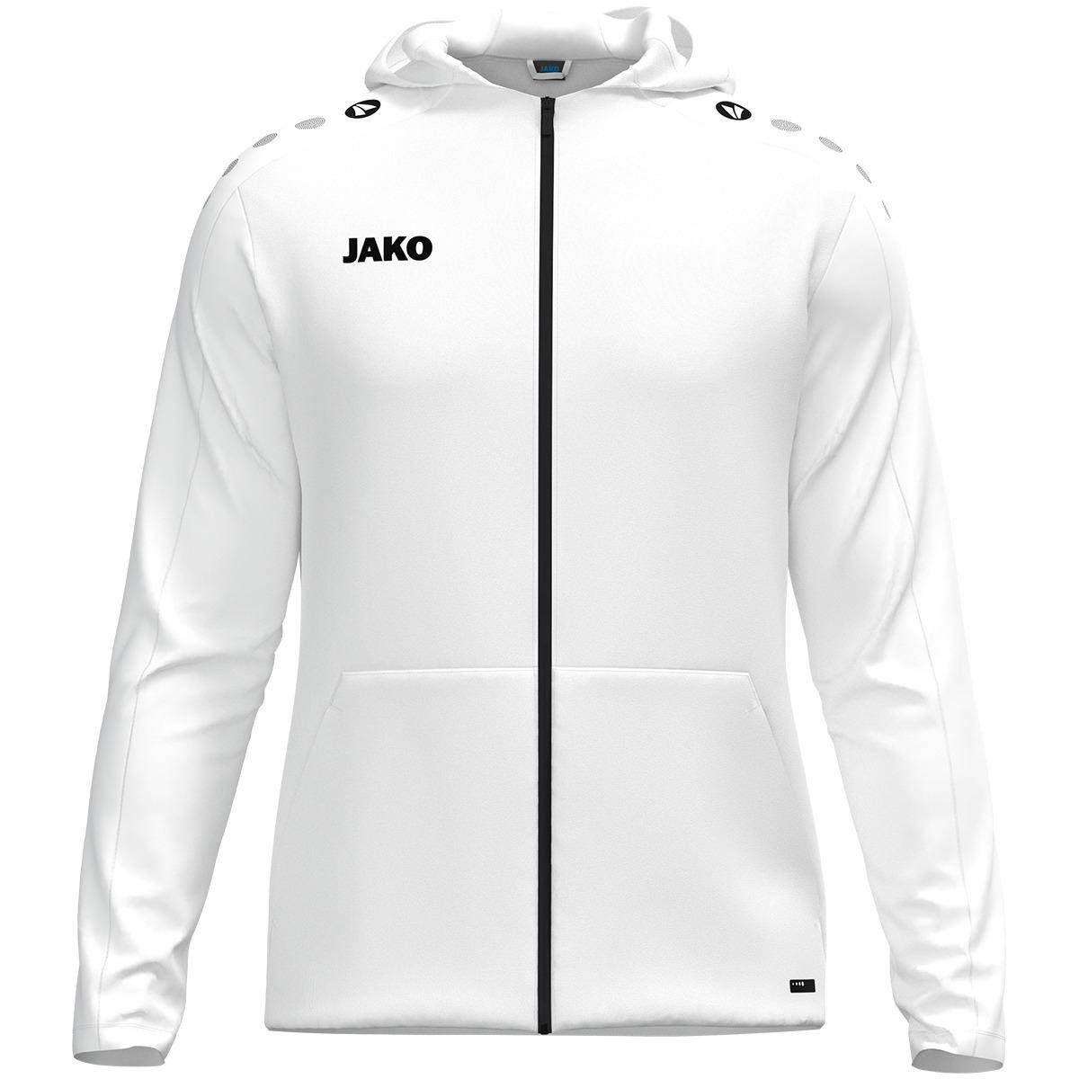 Jako Kapuzenjacke Light One Damen weiß