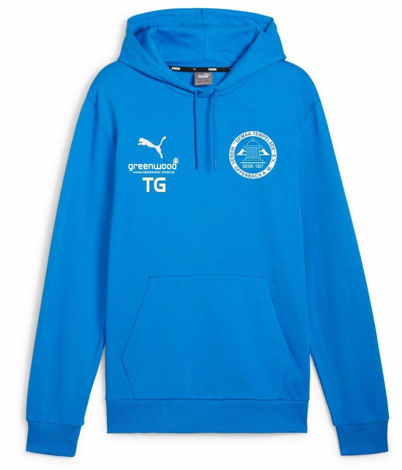 Puma teamGOAL Freizeithoody Kinder blau Gemaa