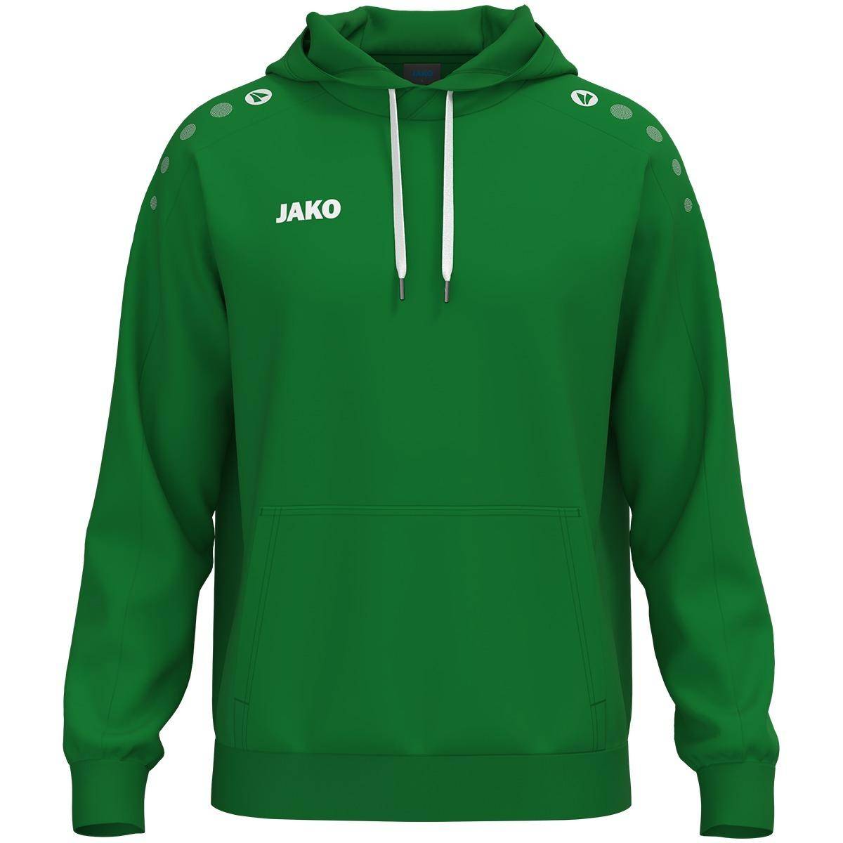 Jako Kapuzensweat One Cotton sportgrün