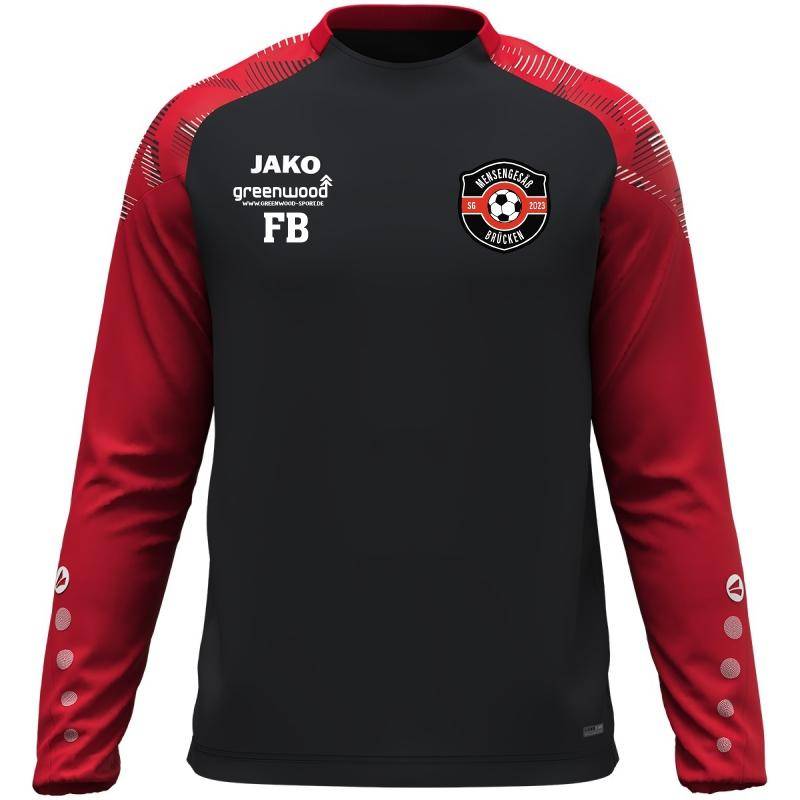 Jako Longsleeve Sonic Herren schwarz/rot SG Mensengesäß/Brücken