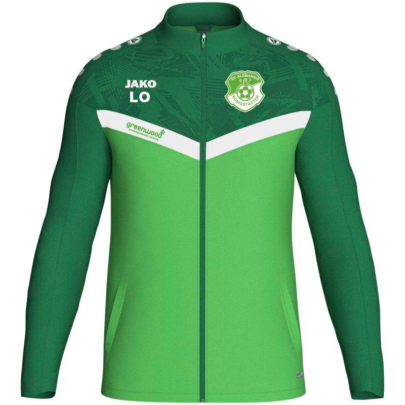 Polyesterjacke Iconic Herren SV Königstädten green/sportgrün