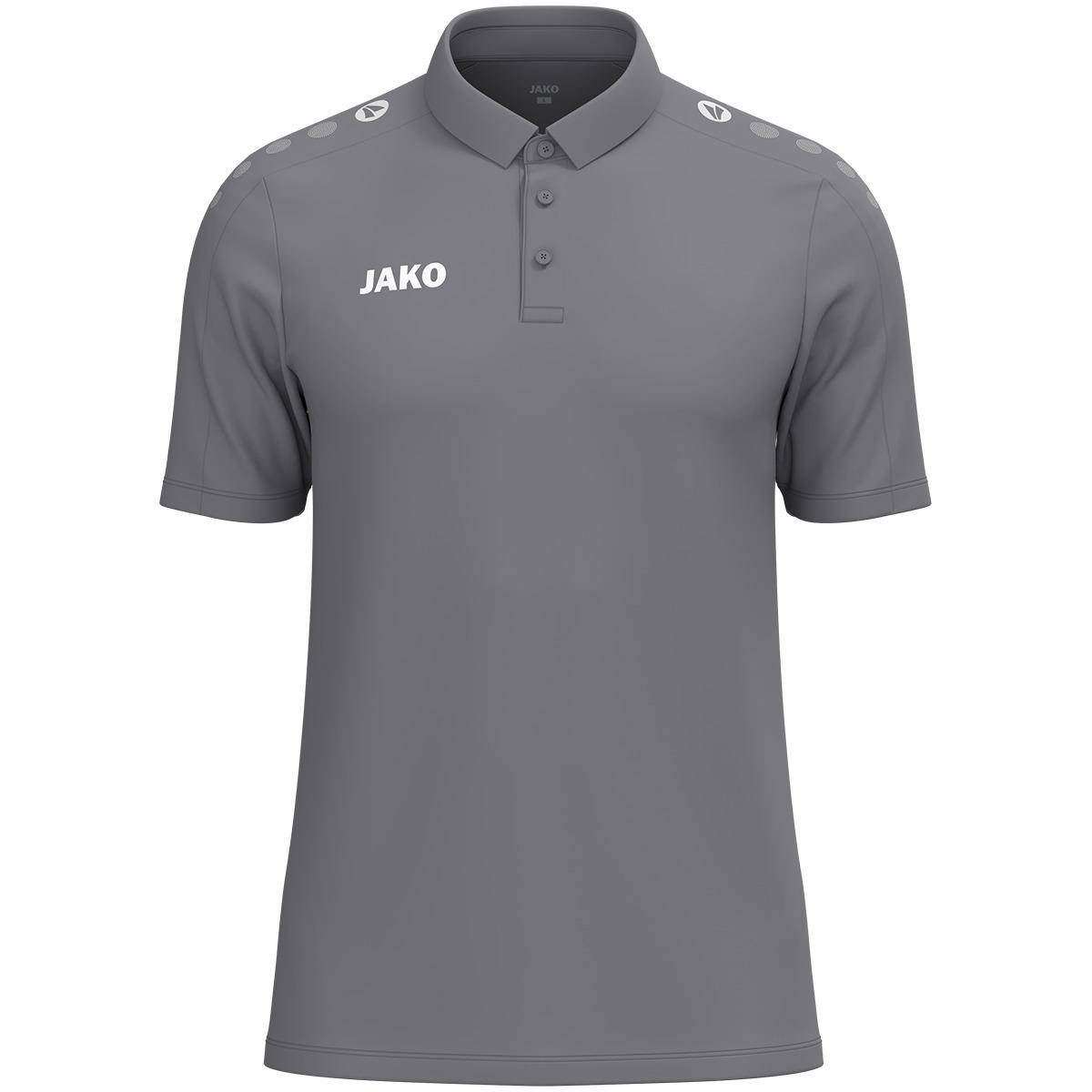 Jako Polo One Cotton grau