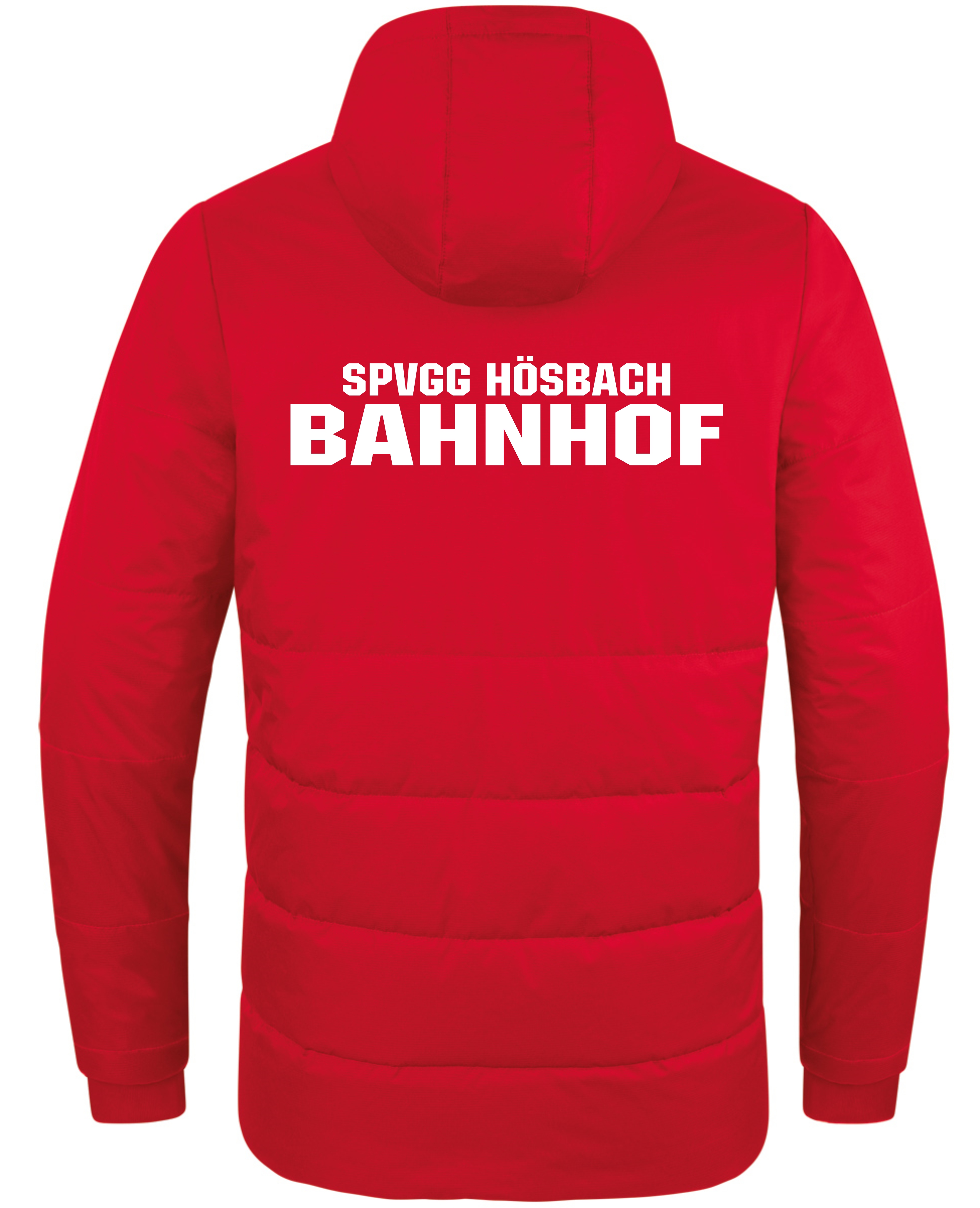 Bahnhöfer Coachjacke Team rot