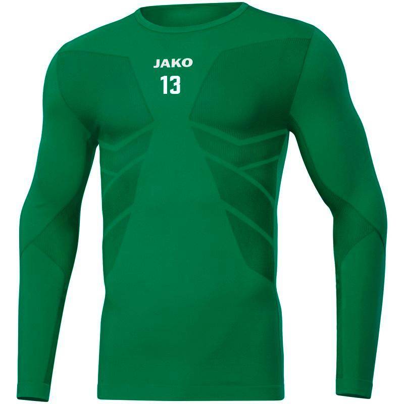 Longsleeve Comfort 2.0 Kinder sportgrün