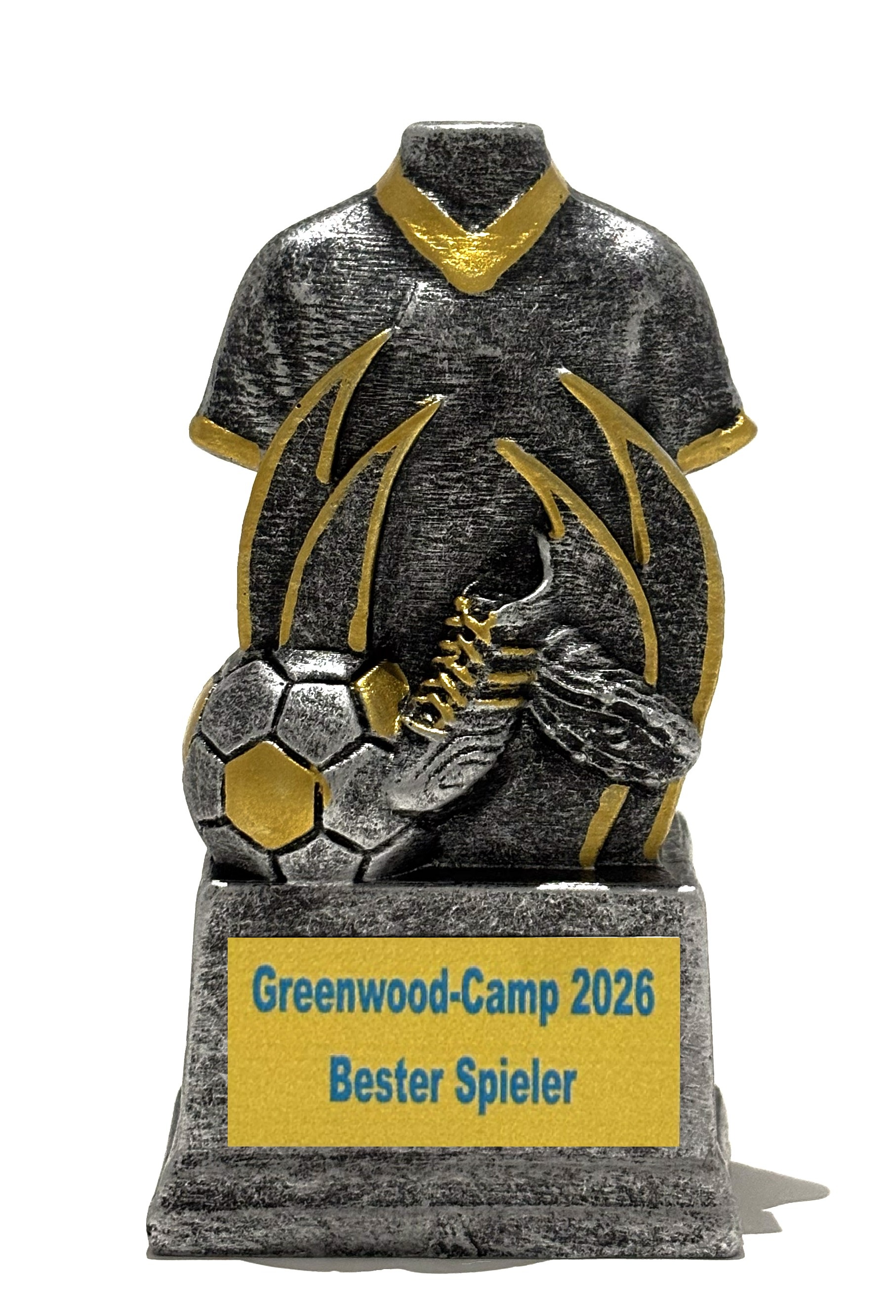 Minipokal Schutriba silber/gold