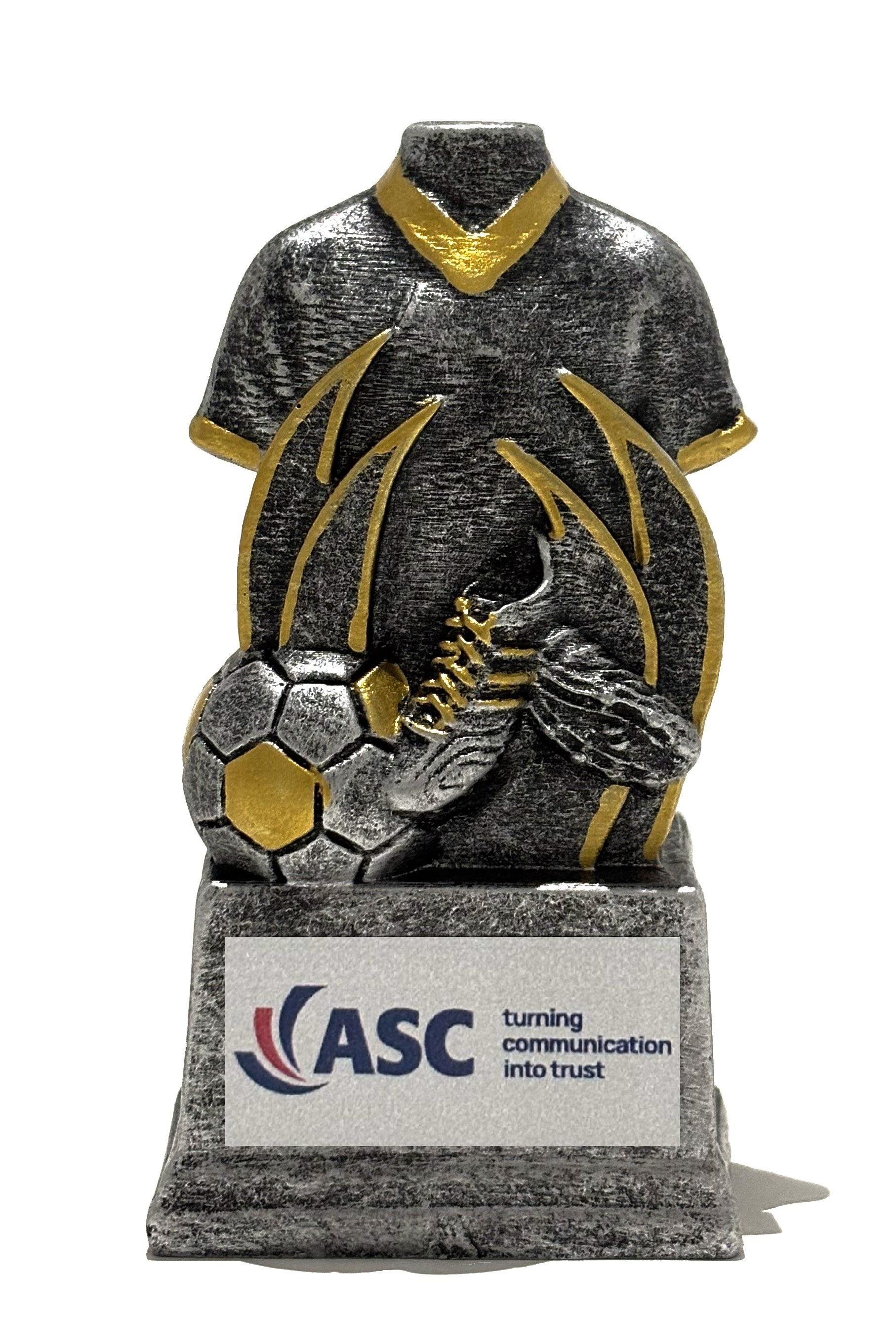 Minipokal Schutriba silber/gold