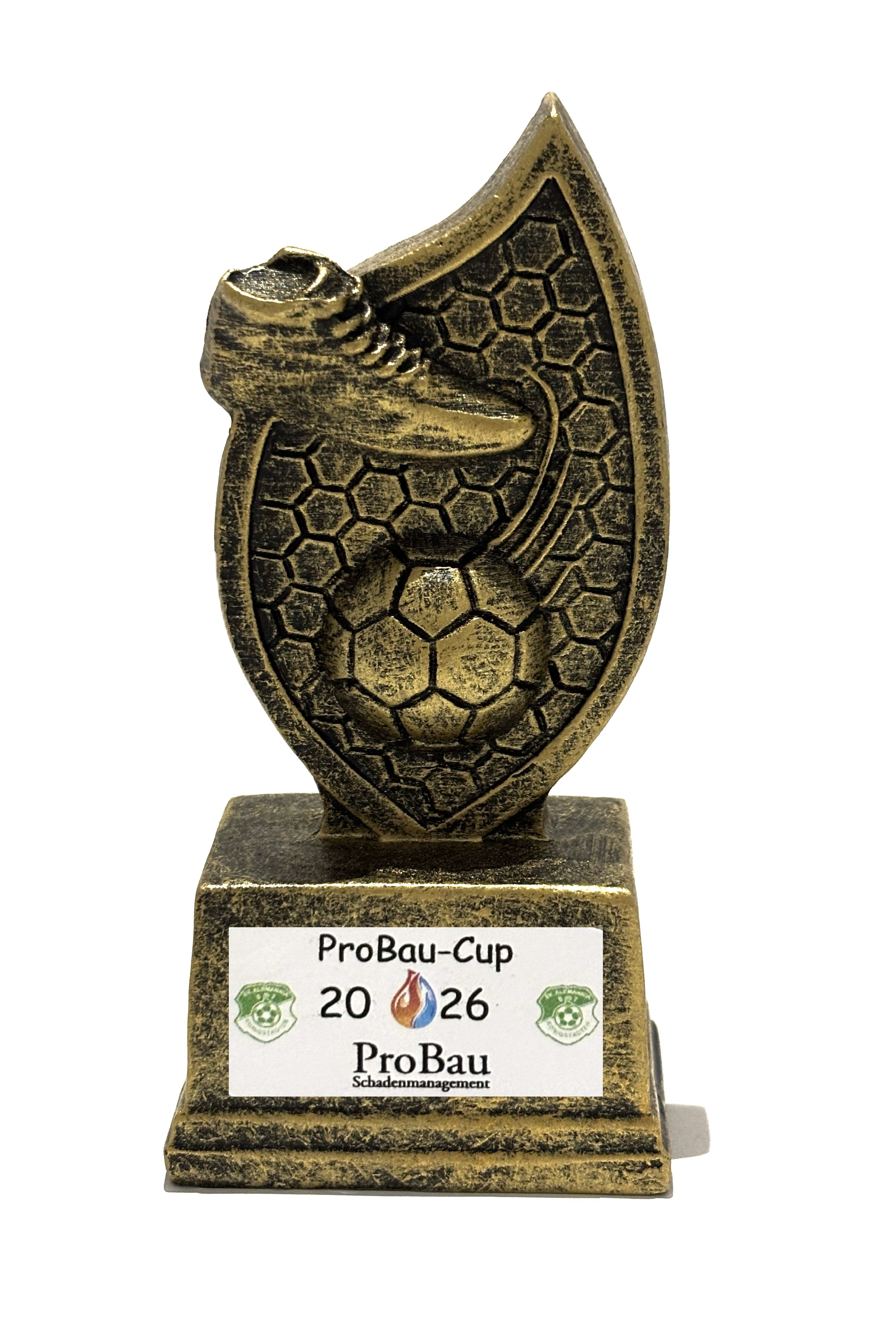 Minipokal Waschuba gold