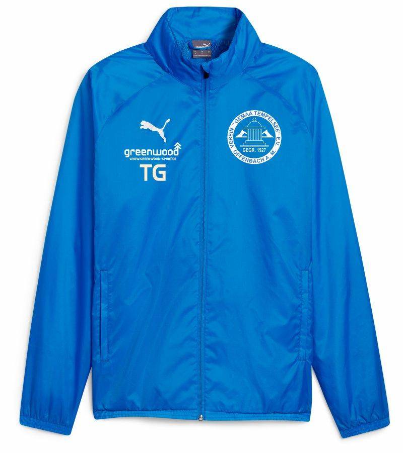 Puma teamGOAL Allwetterjacke Kinder blau Gemaa