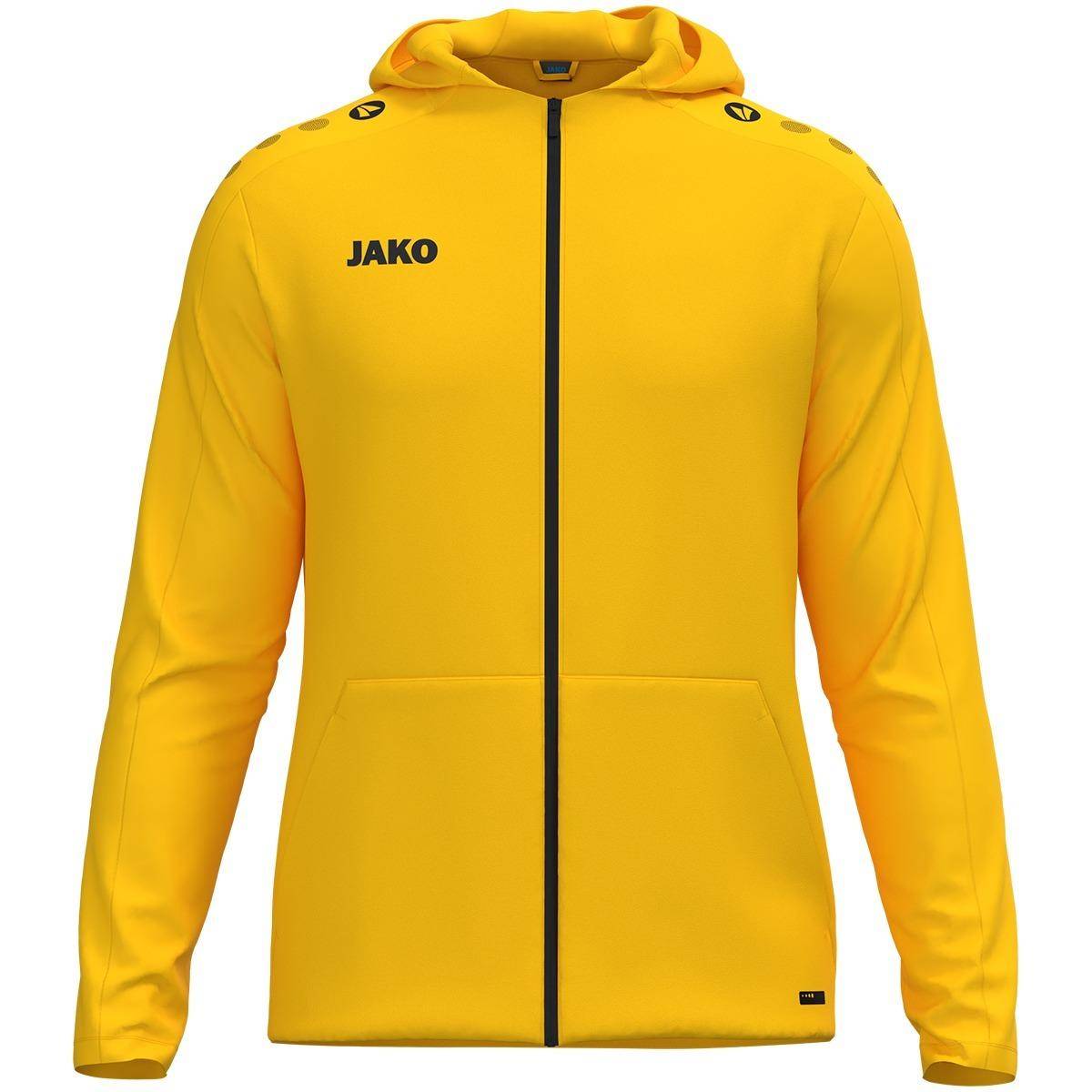 Jako Kapuzenjacke Light One Damen gelb
