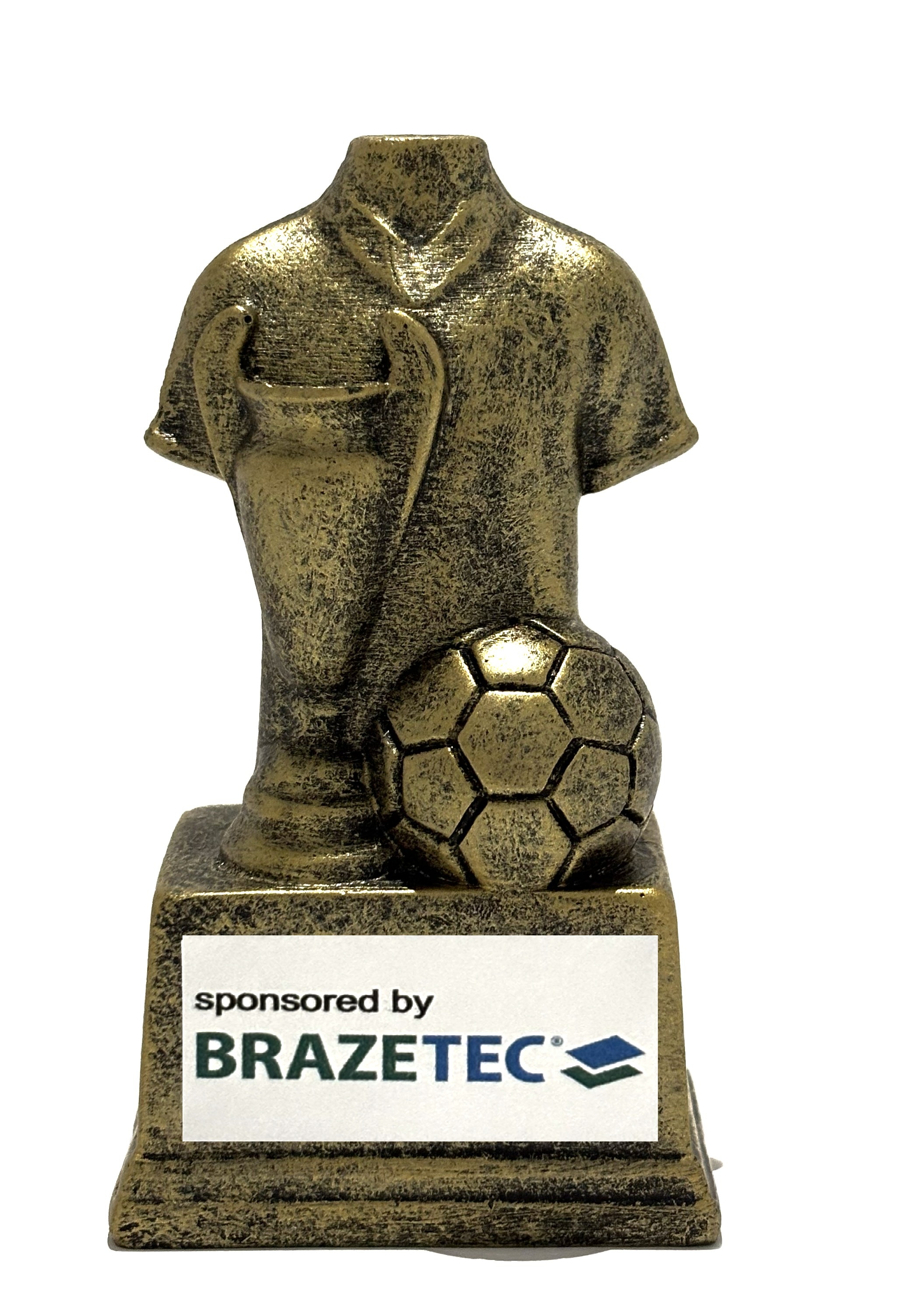 Minipokal Tripoball gold