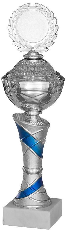 Pokal Prestige Blau silber