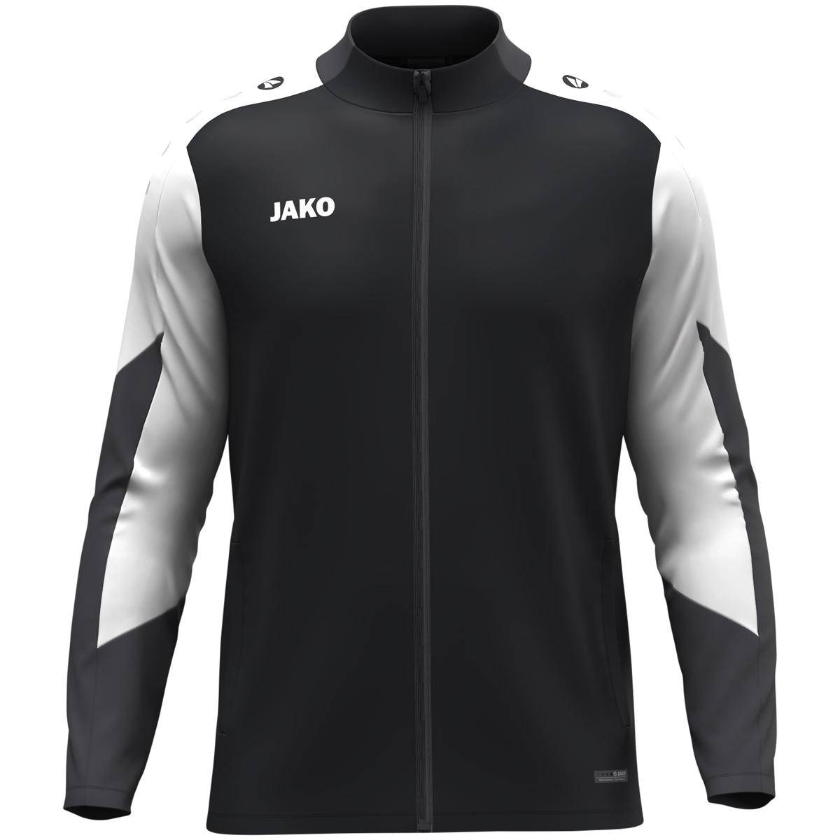Jako Polyesterjacke Dynamic Kinder schwarz/weiß/anthrazit