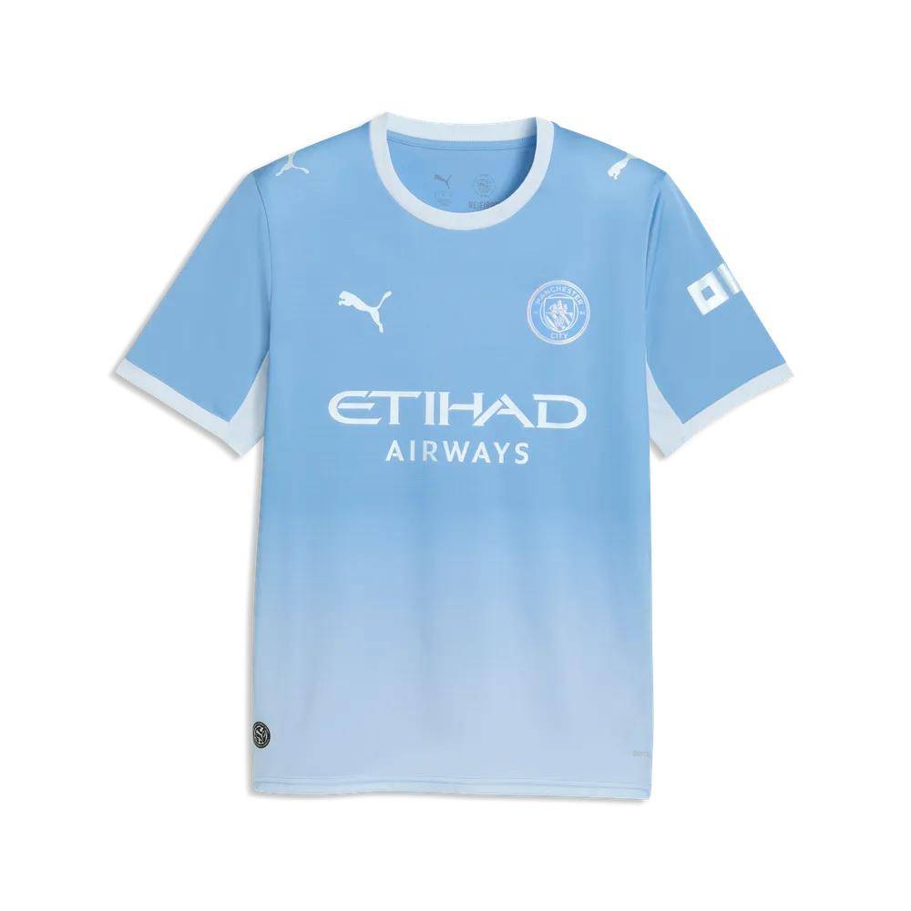 MCFC Home Jersey Replica Light Blue-Icy Blue