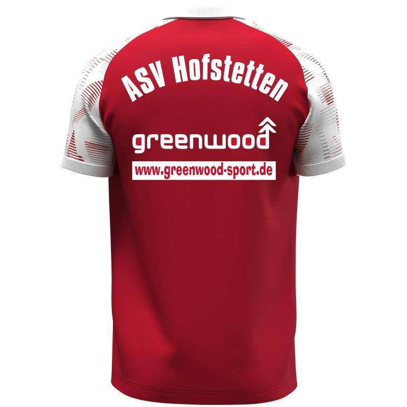 Jako Polo Sonic Kinder ASV Hofstetten rot/weiß