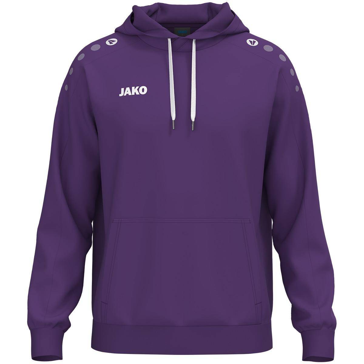 Jako Kapuzensweat One Cotton violett